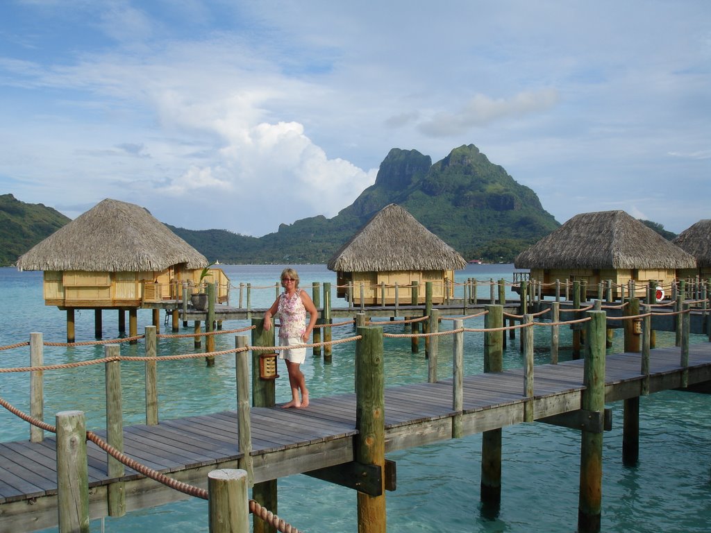 Pearl Beach Resort, Bora Bora by Larry Binkowski