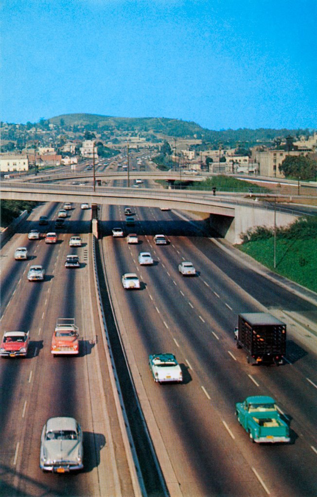 Harbor Freeway - Los Angeles, CA by ForwardLook