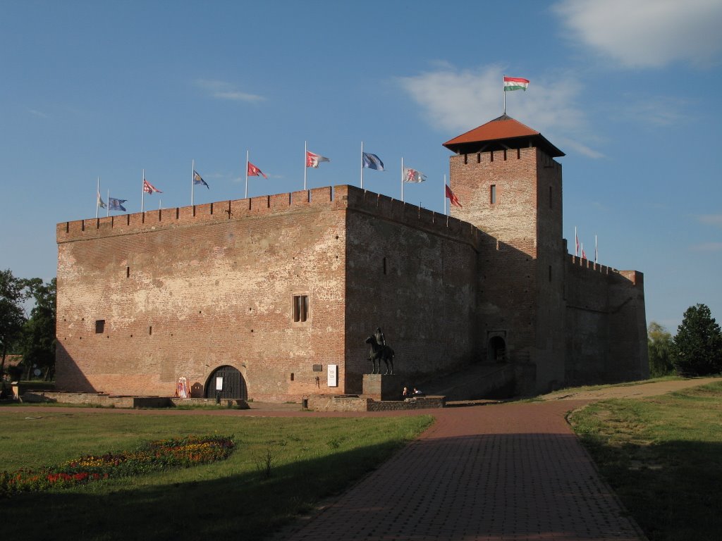 The castle in Gyula by Tokai Attila