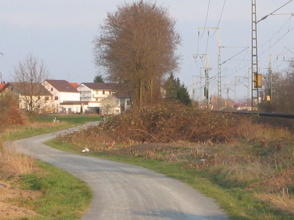 Bahnweg bei Braunshardt by FrankeEckhard