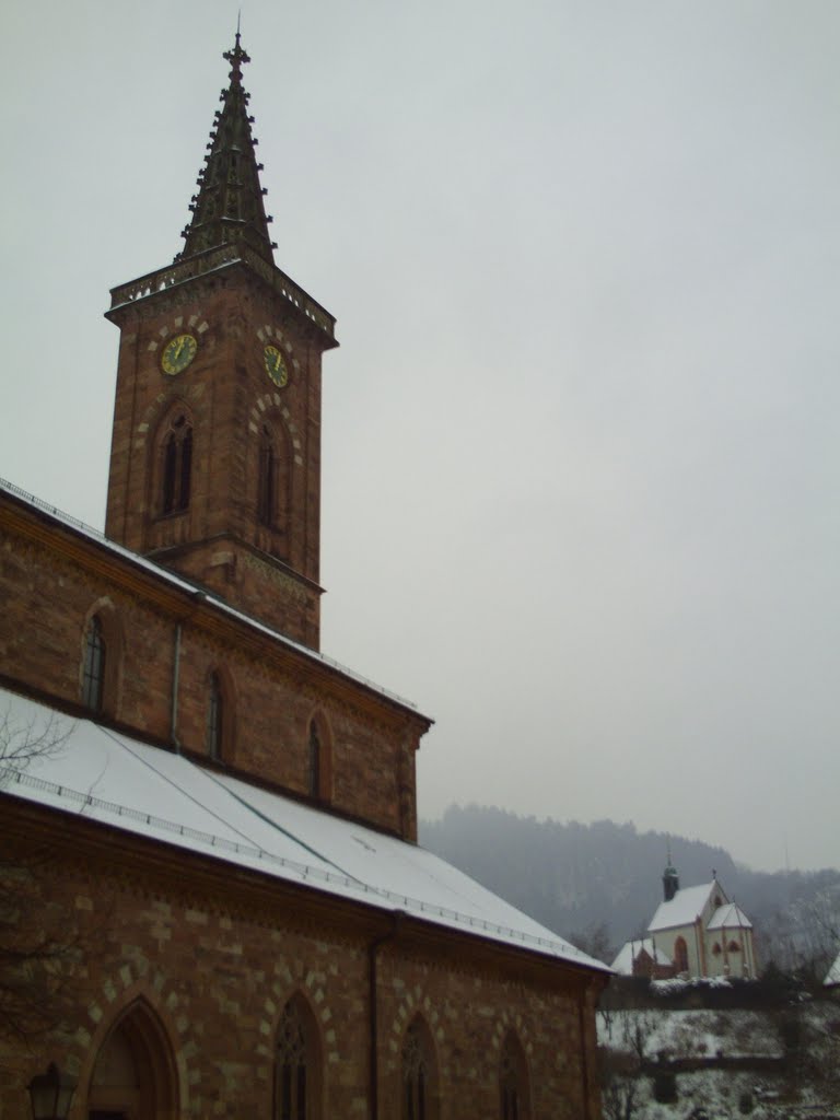 Kirche(n) in Weisenbach by DB8GM