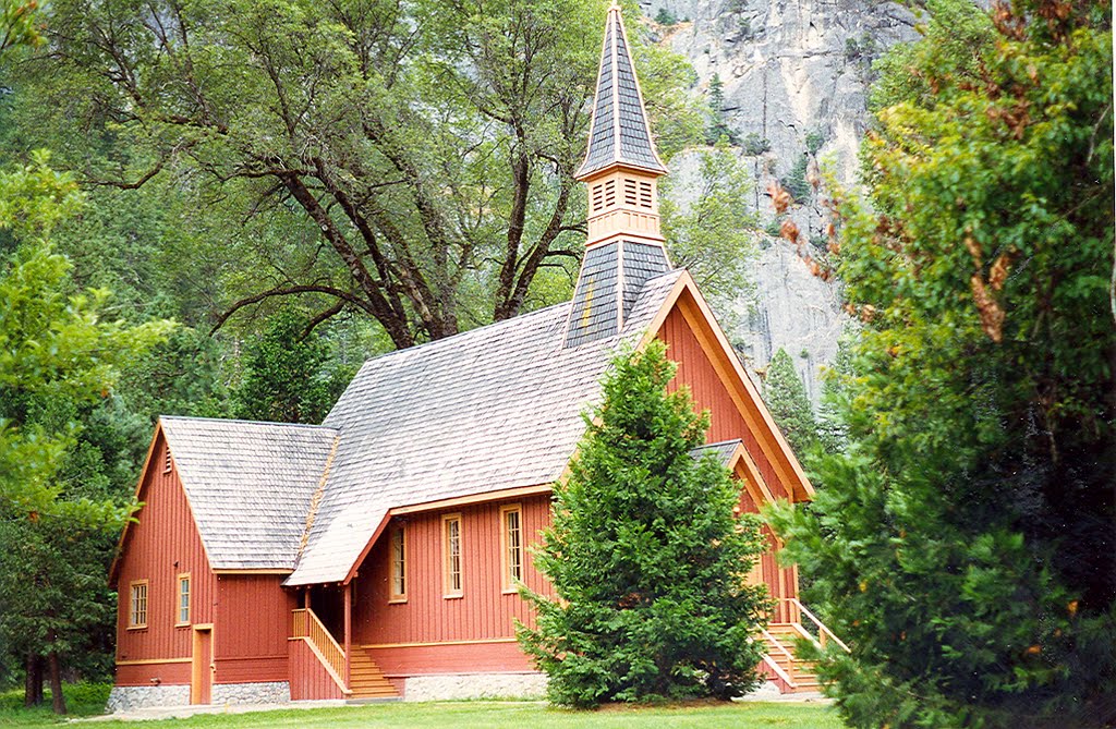 Chapel at Yosemite by aengdu lafayette reservoir