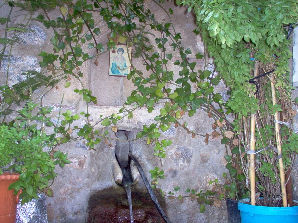 Tilos.Monastero.La sorgente.Agios Panteleimon Monastery.The spring-fountain. by Landi Paolo (brezza)