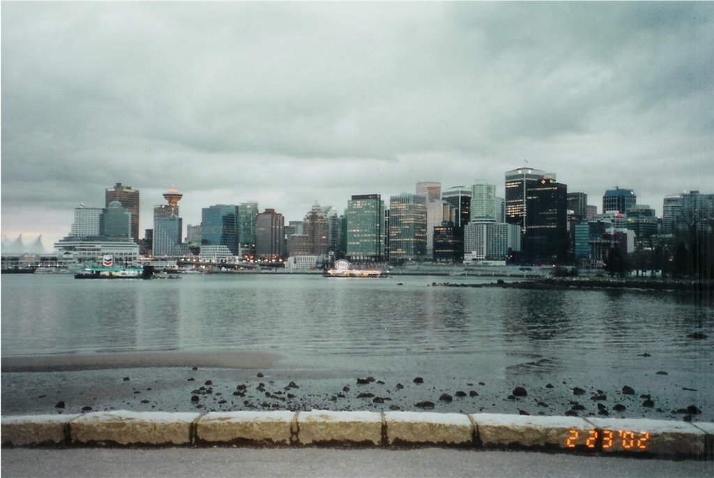 Coal Harbour from Stanley Park by jmrood71