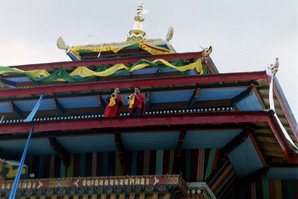 Geyden Lhakhang in Ura, Bumthang by Bob Witlox