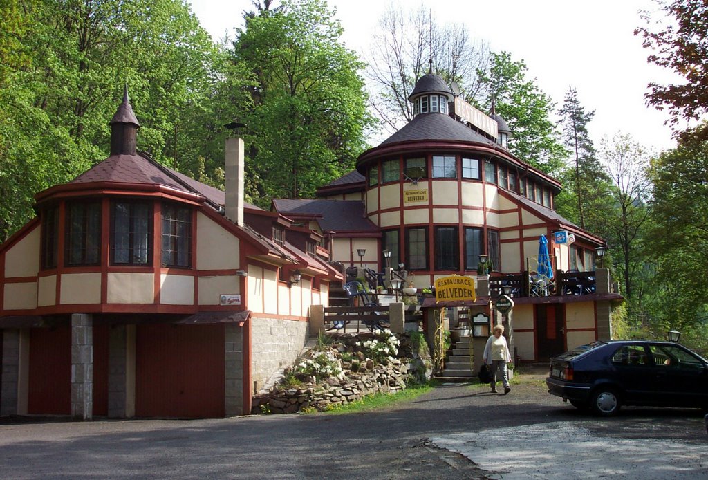 Tschechien Jachymov Café im Wald by oldie81