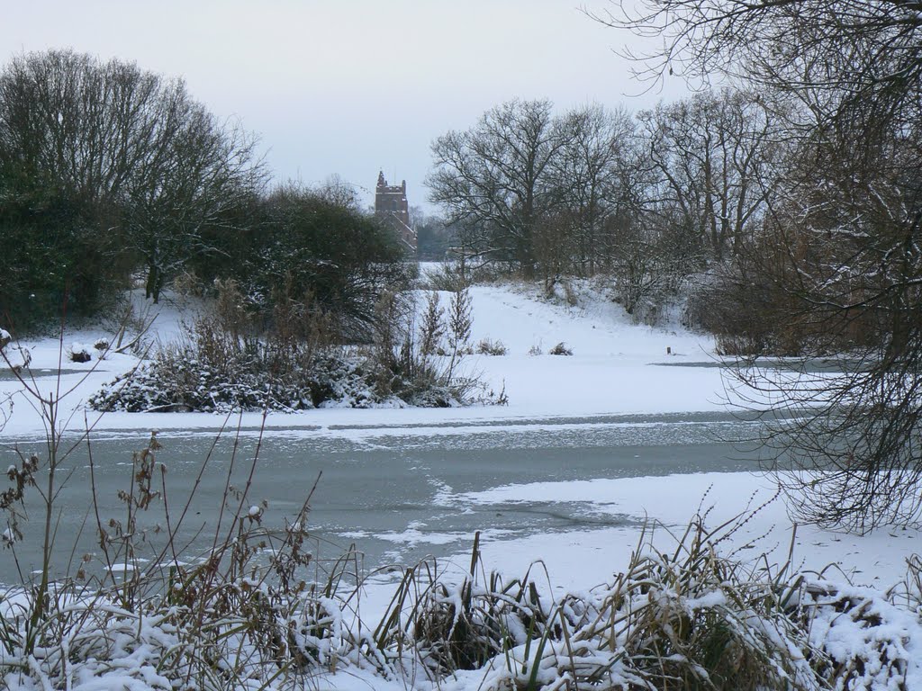 Rayne Church from Rayne Lodge Fisheries by phil hassler