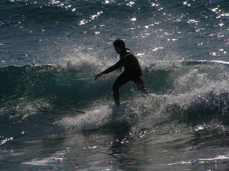 Surf à Sausset les pins (février 2007) by Olivier Faugeras