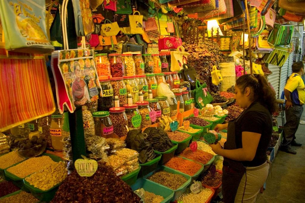 Market at Oaxaca by Ran Novitsky Nof