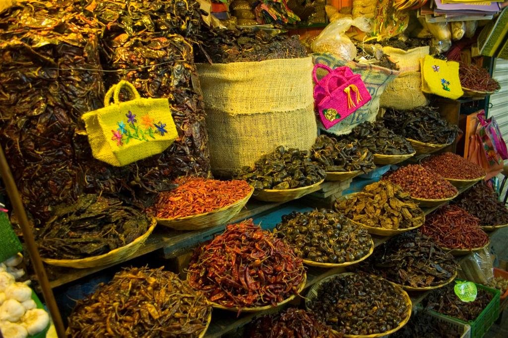 Market at Oaxaca by Ran Novitsky Nof