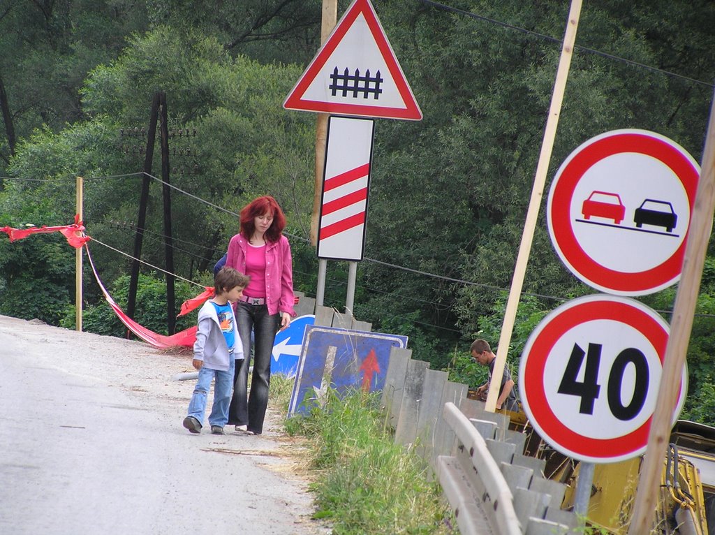 Plešivec jún 2005 cesta na Štítnik a by Pavel Titl