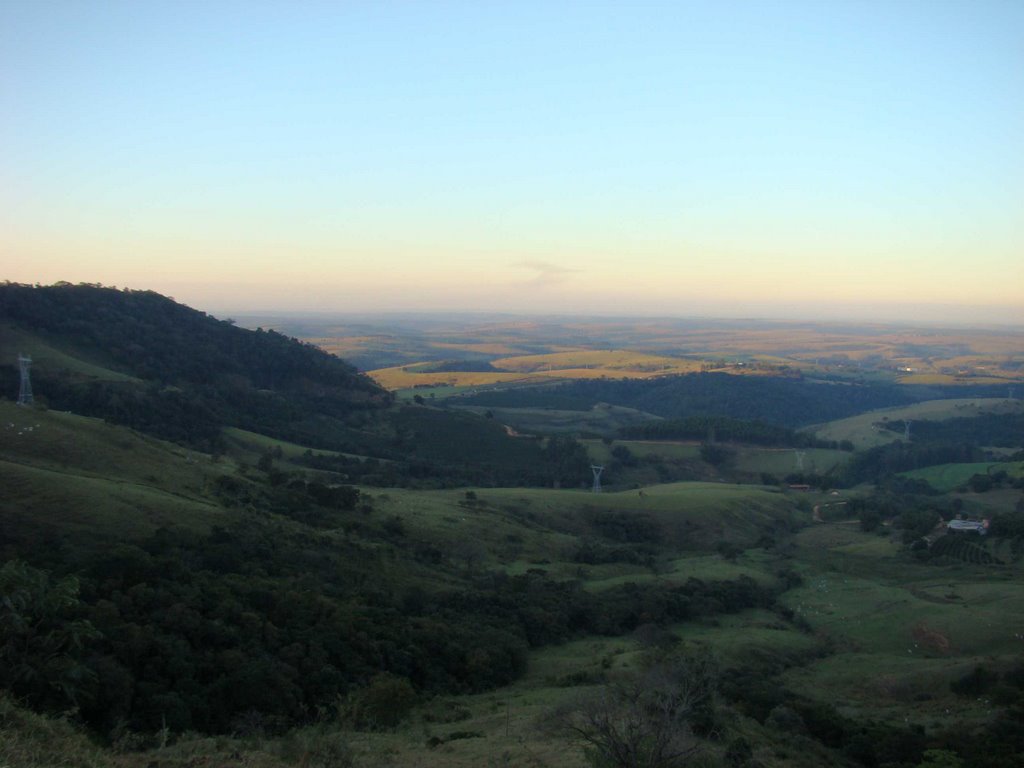 Paisagem Vista da Capela da Serra de Botucatu by carlos.kardoso