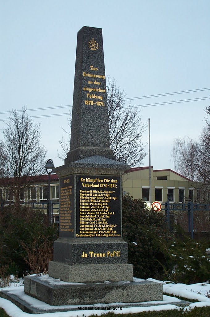 Kriegerdenkmal 1870/71 in Ludwigshafen OT Ruchheim by Michael Ohmsen