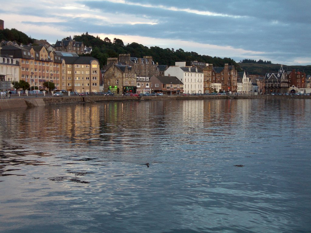 Oban Harbour, Scotland by Dave Rowley