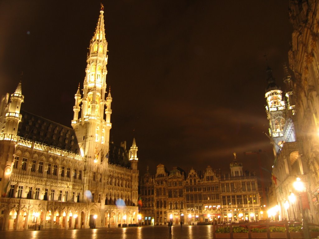 Grand Place at Night3 by shuribear