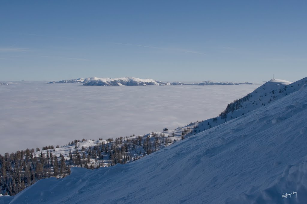 Goldeck – a bright day above dense fog by |W| |K|U|R|Y|