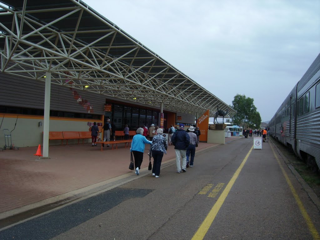 GARE D'ALICE SPRINGS ; Alice Springs Station by Emmanuel Chamard