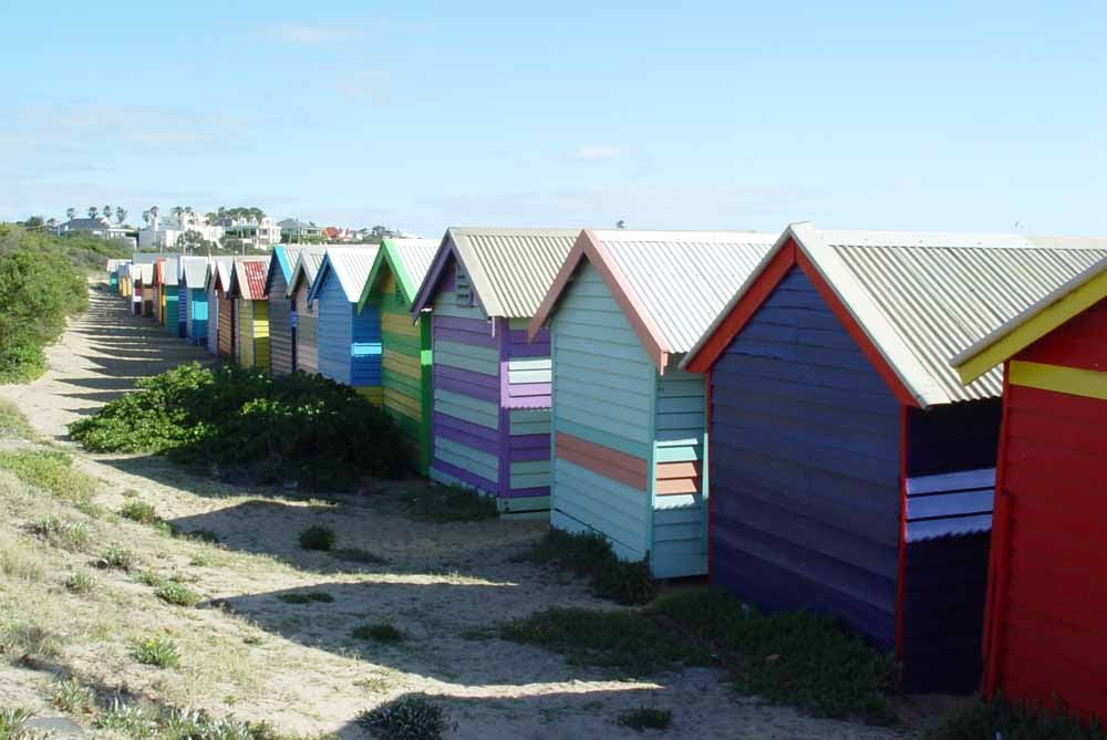 Brighton Beach, cottages by alvaro espinel