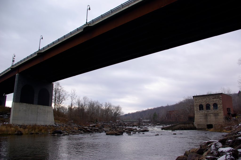 Bridge and Pump House/Artist Studio. by AHxJB