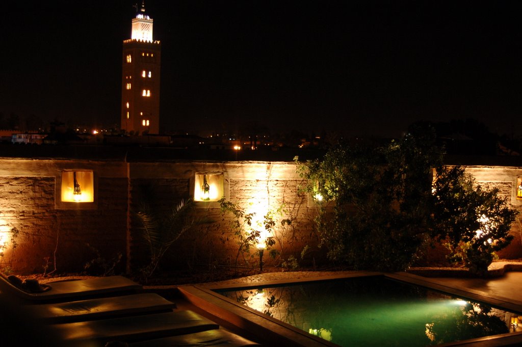 Rooftop Riad El Fenn by Chris Petty