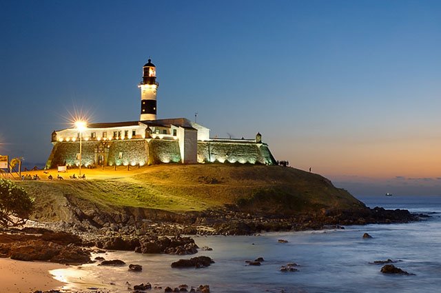 Farol da Barra - sunset by AndreOliveira