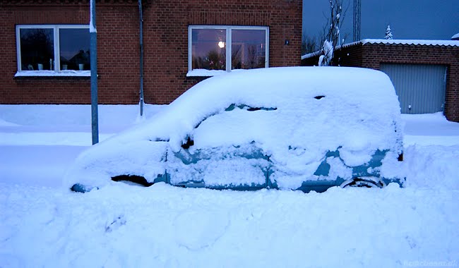 Winter morning 03-01-2010, Rødby by H. C. Steensen