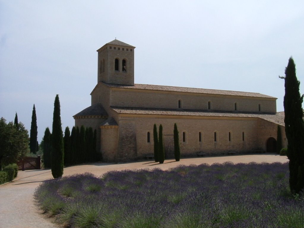 Abbaye Ste Madeleine du Barroux by GrishaP