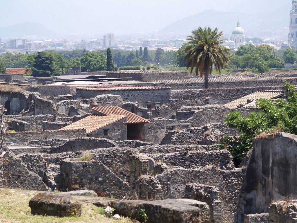 Pompeiian roofs by Michael Cragg