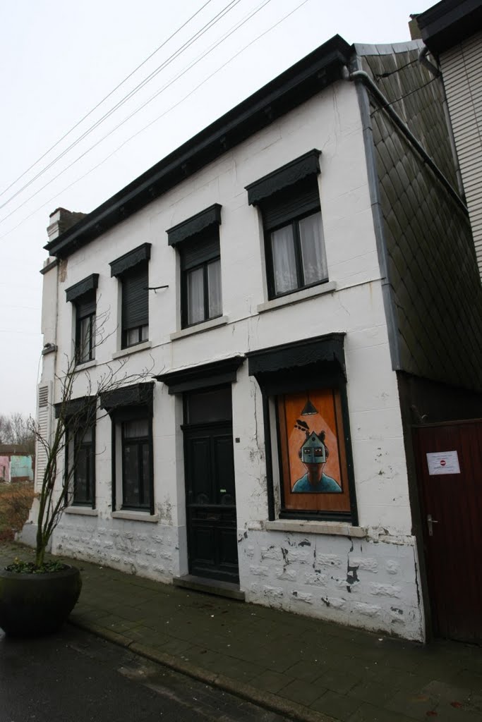 Doel, spookstadje aan de Schelde by www.binnenvaartinbeeld.com