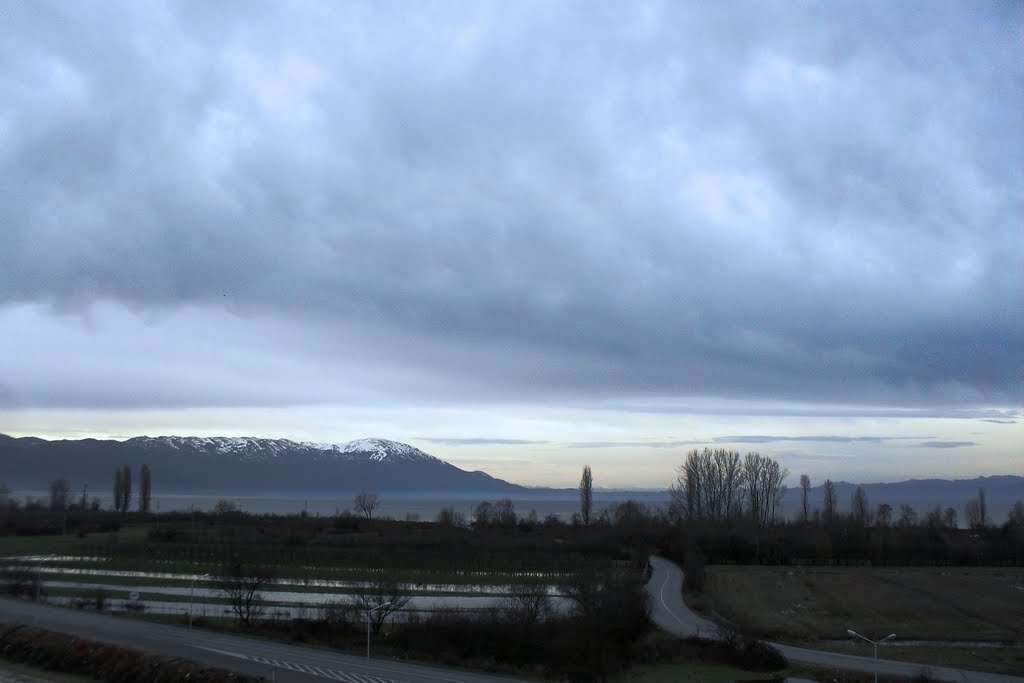 Panorama of Ohrid lake 1 by Ahmet Bekir