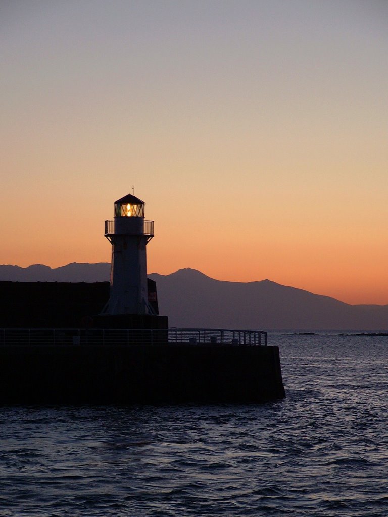 Ardrossan Harbour Lighthouse by Jason K Young