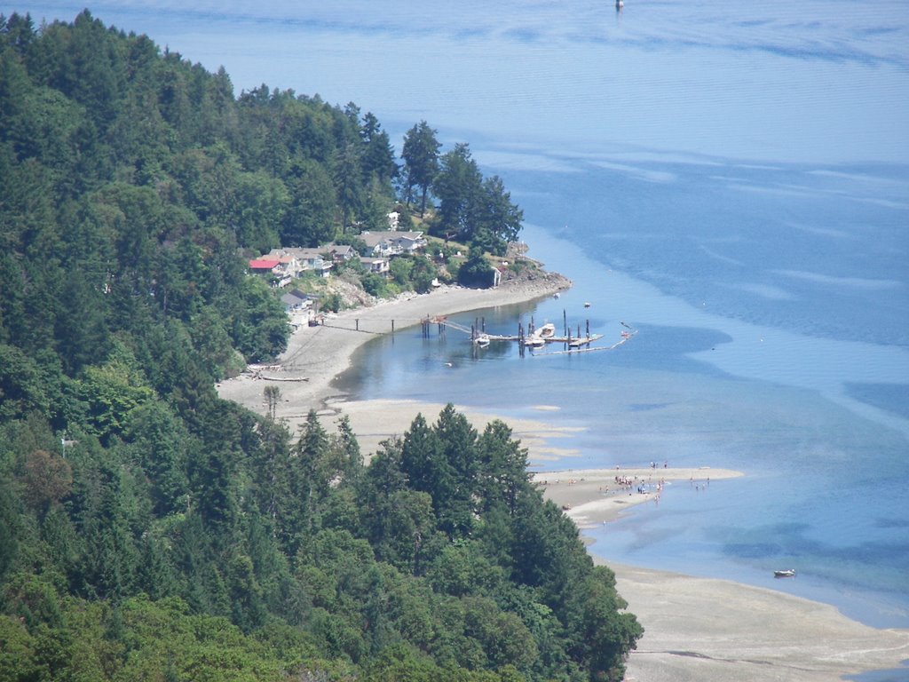 Public Beach at Bamberton Provincial Park by BigRoscoe