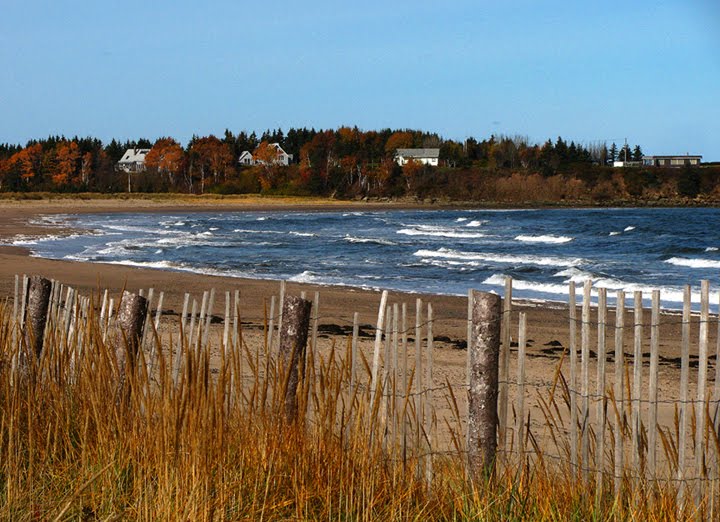 Melmerby Beach in October by Howie Hennigar