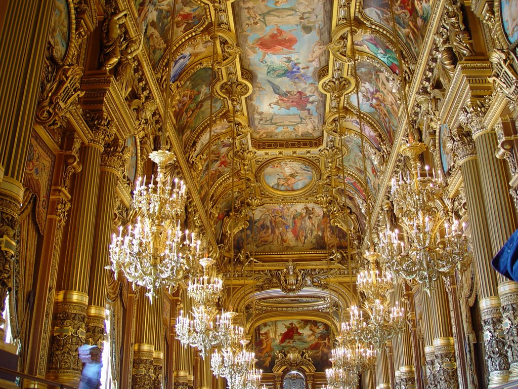 Opera Ceiling Paris by A Greek Somewhere