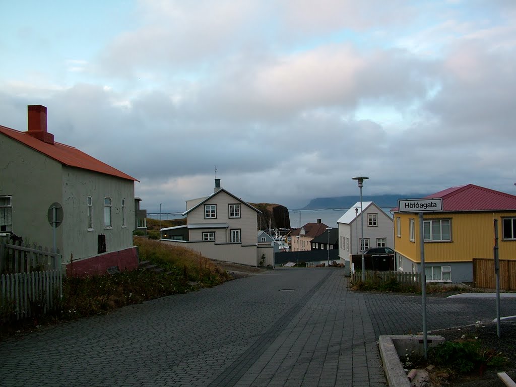 Stykkishólmur Street by Tom Liles