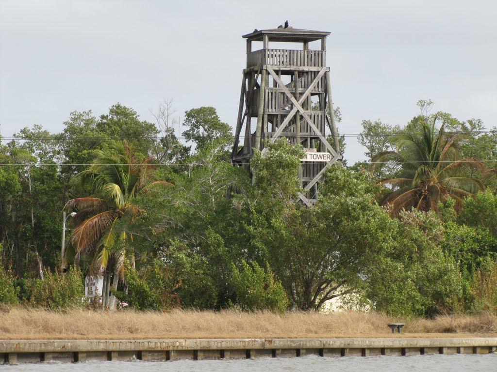 Everglades City Observation Tower by Chris Sanfino