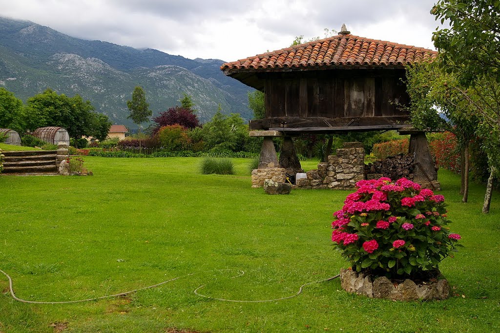 Horreo, Prado, Caravia, Asturias, Spain by Antonio Alba