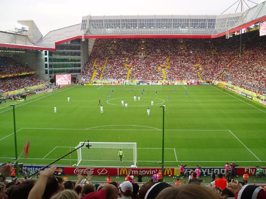 Inside Fritz Walter Stadium by Wil Huging