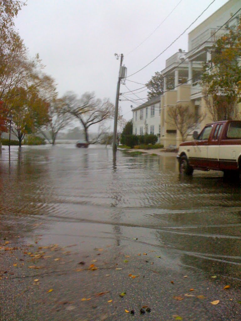 Riverview Flooding 38th St. During Nor'easter by DoctorBob