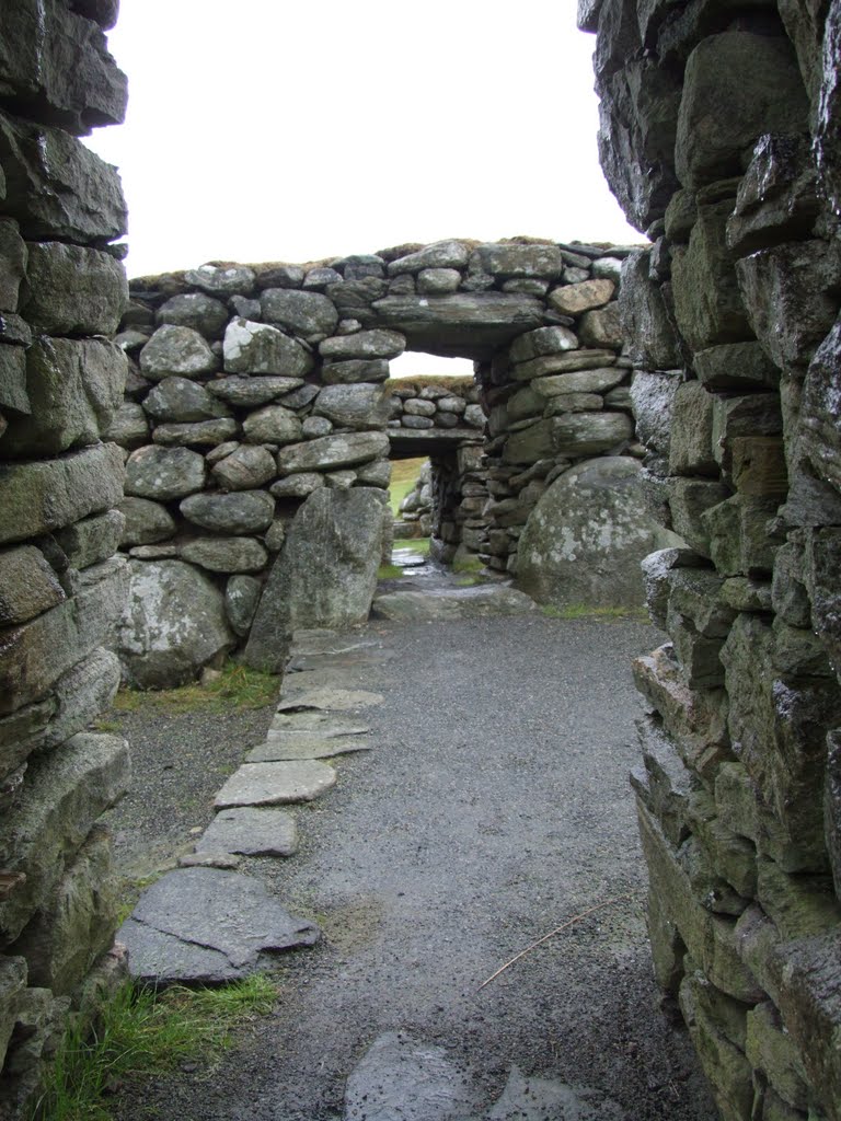 Ruins of No 39 Blackhouse, Arnol, Isle of Lewis by Azzy