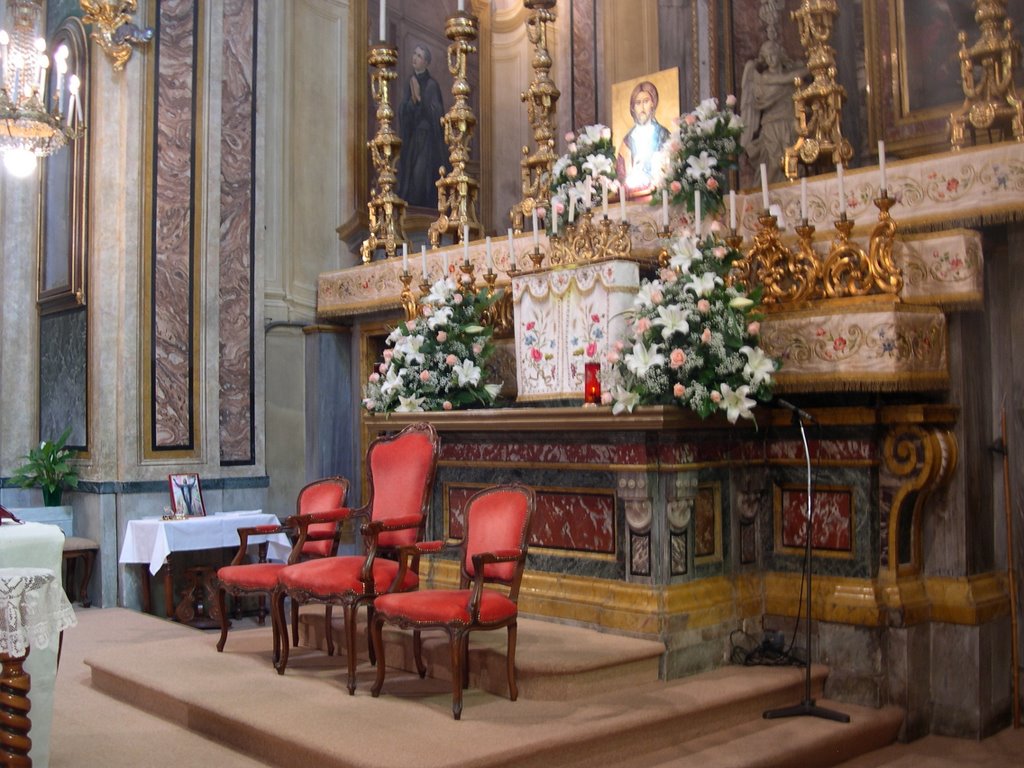 Altare della Parrocchia di San Maurizio Martire by CesareCosta