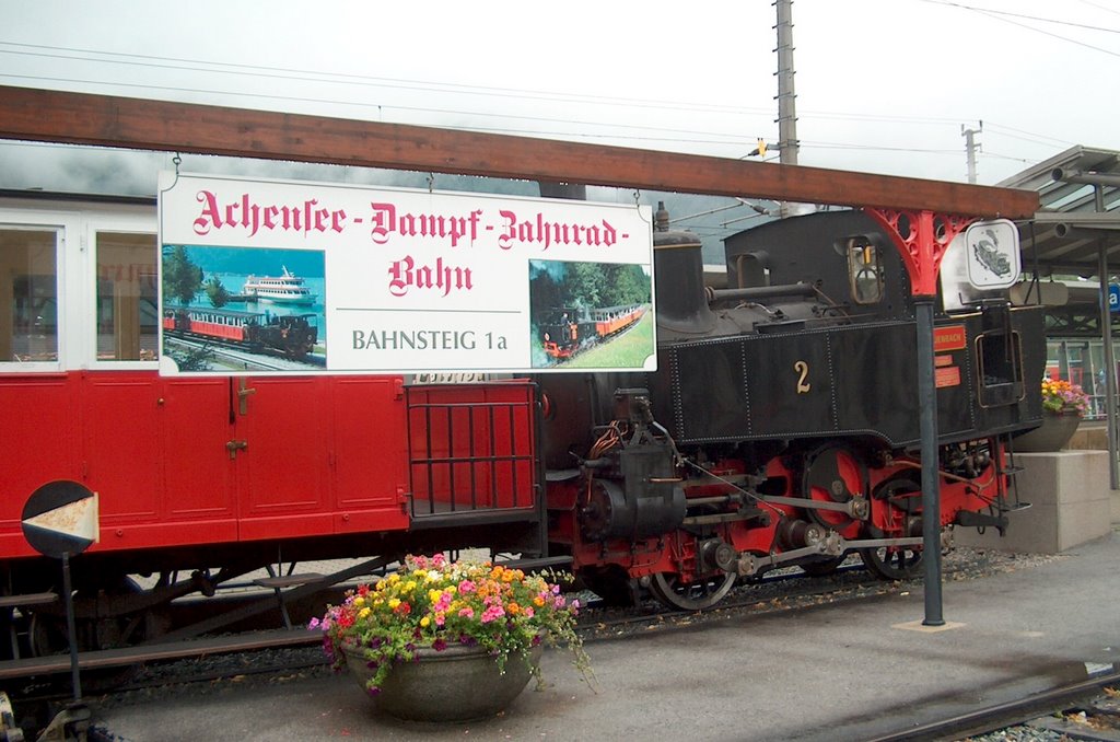 Bahnhof Jenbach - Achensee und zurück ca. 2 Stunden by Steffen Röhner