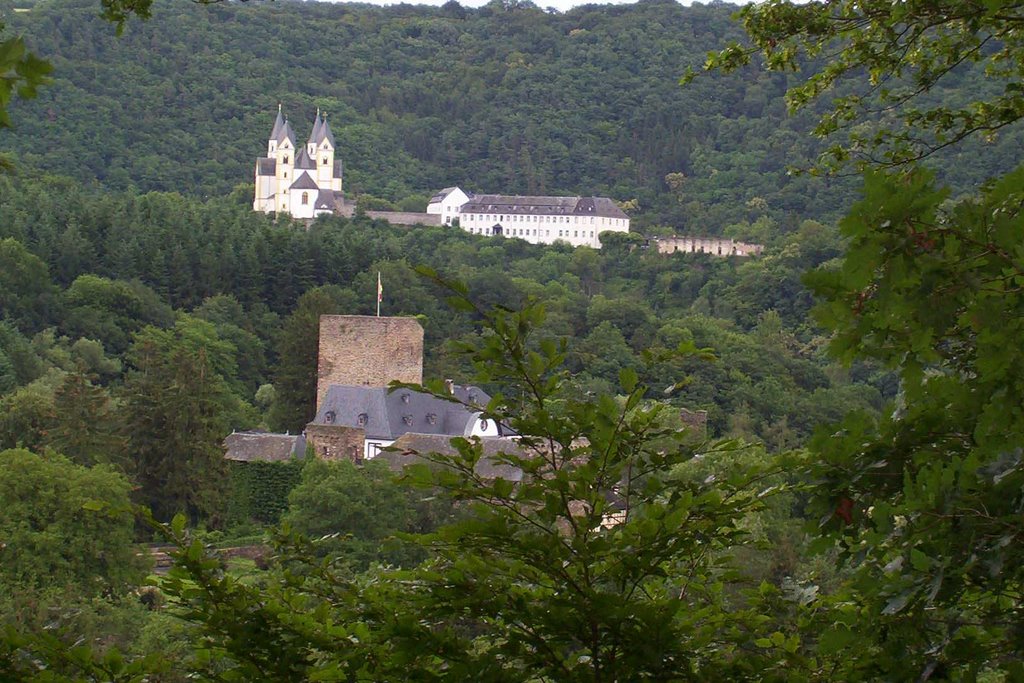 Schloss Langenau u. Kloster Arnstein by vagabunt