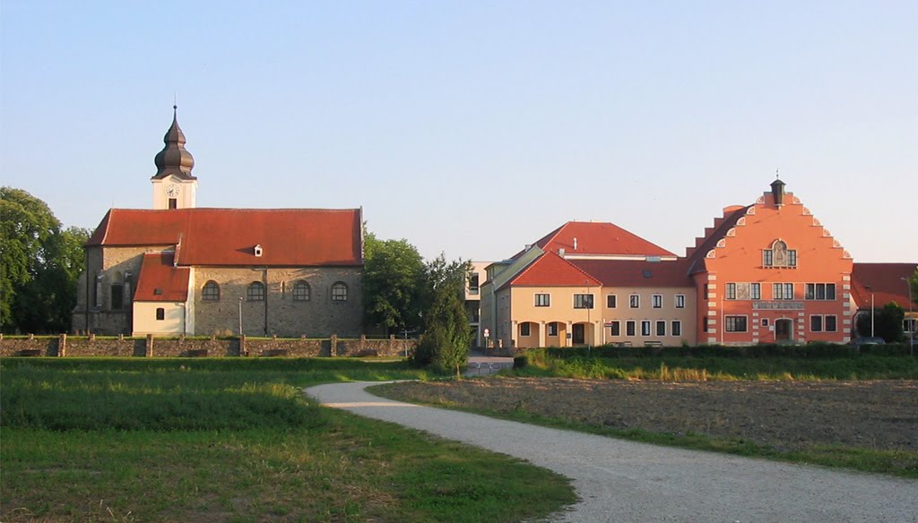 Zwentendorf from the bike trail by Usrin