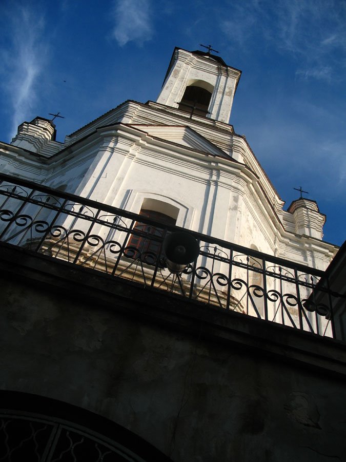 Church of St. Mary in Zaslaŭje by Andrej Kuźniečyk