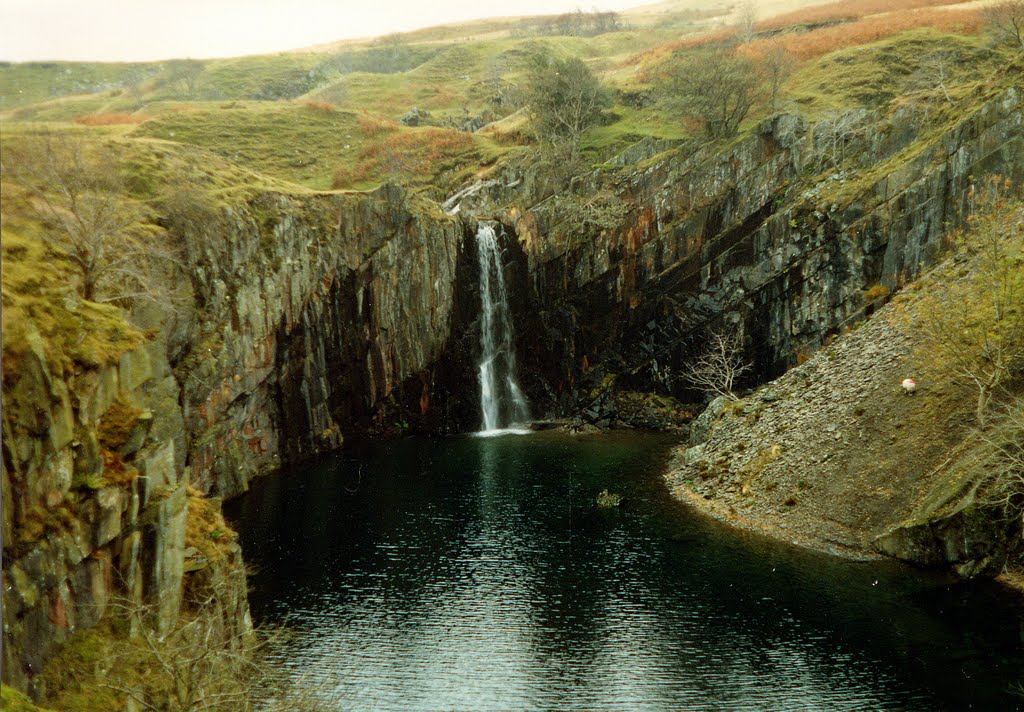 Homestead Quarry.Coniston Fells Lake District 3rd November 1991 by top spotter