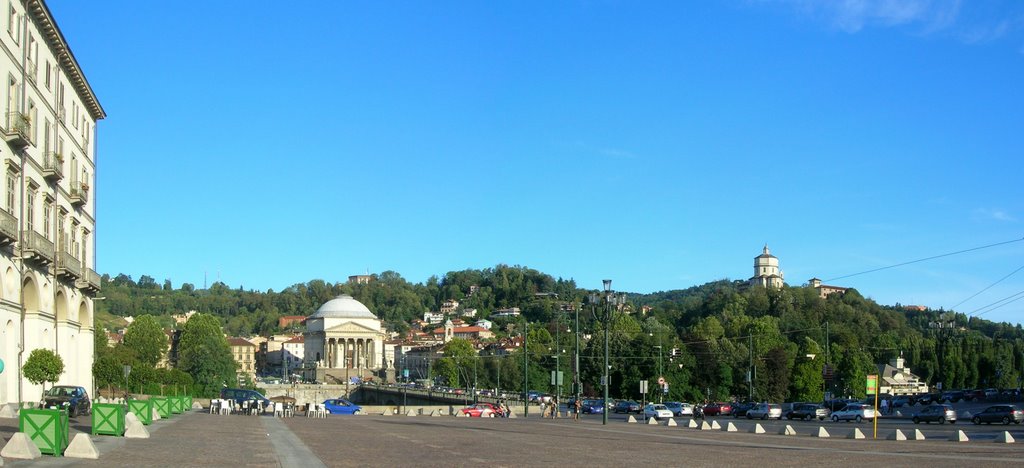 PIAZZA VITTORIO, GRAN MADRE e MONTE DEI CAPPUCCINI by piero belforte