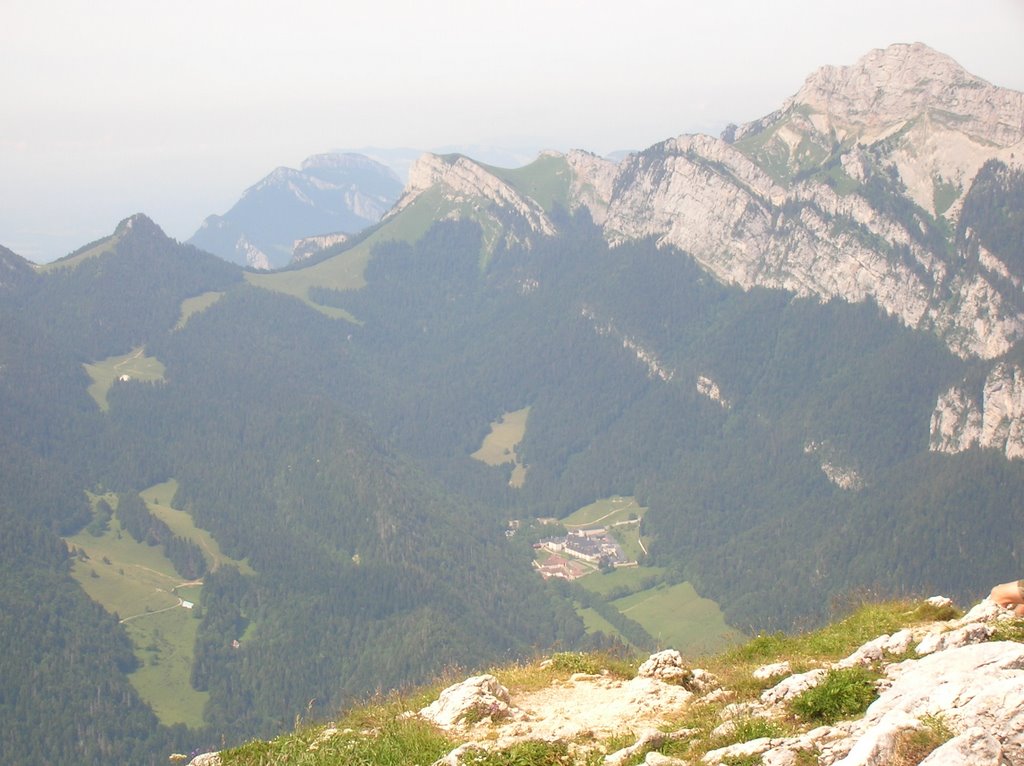 Couvent de la Grande Chartreuse from Charmant Som by Francois B.