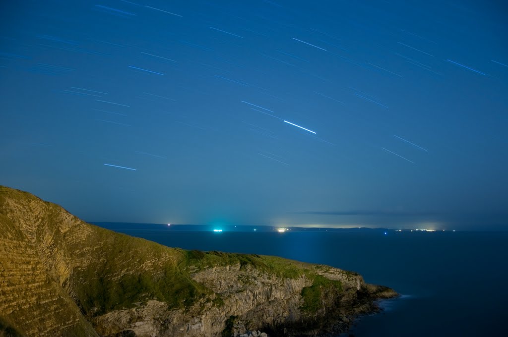 Southerndown Star Trails by Nathan086