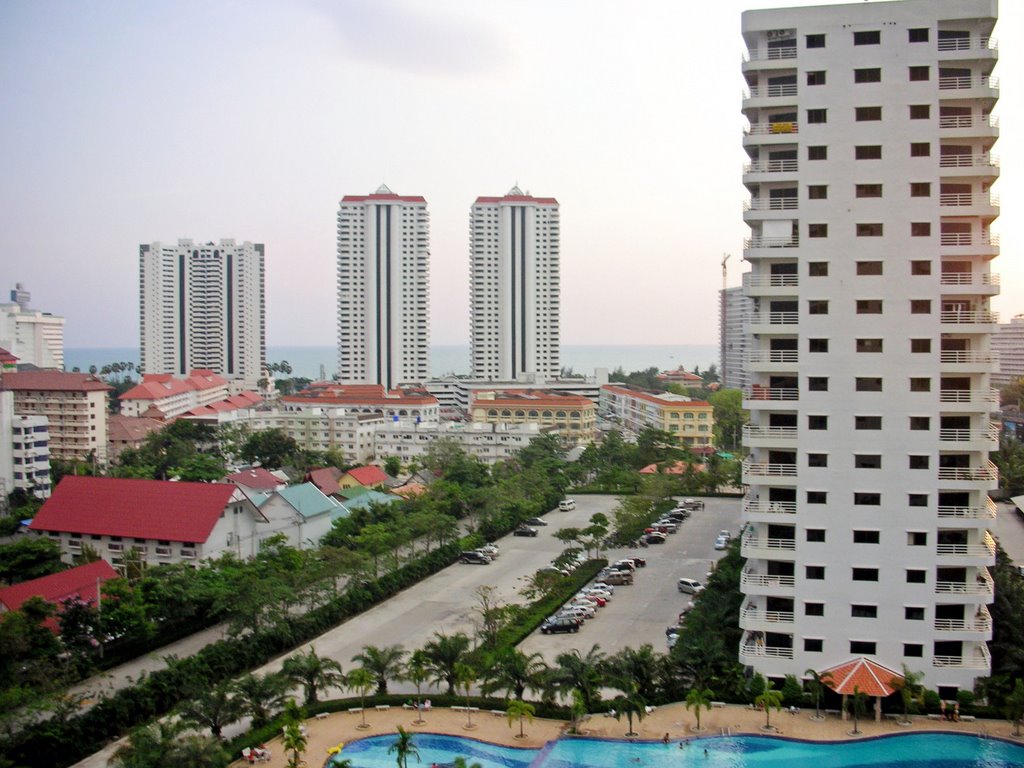 View to Block A and Jomtien by Roy Oslo